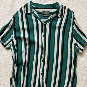 Primark Men’s Striped Button Down Shirt